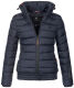 Marikoo Poison Damen Steppjacke Stehkragen Navy-Gr.S