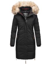 Navahoo Halina ladies winter quilted coat with faux fur -...