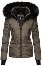 Navahoo Adele Ladies Winter Jacket Warm Lined Teddy Fur...