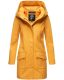 Marikoo Mayleen Damen Softshell Regenjacke mit Kapuze Amber Yellow Größe M - Gr. 38