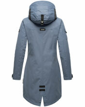 Navahoo Pfefferschote Damen Parka Blau Größe S - Gr. 36