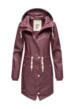 Navahoo Tropical Storm Damen Regenjacke Wine...