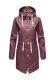 Navahoo Tropical Storm ladies rain jacket Wine Größe XL - Gr. 42