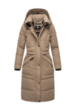 Marikoo Ayumii Damen Winterjacke Taupe Grey...