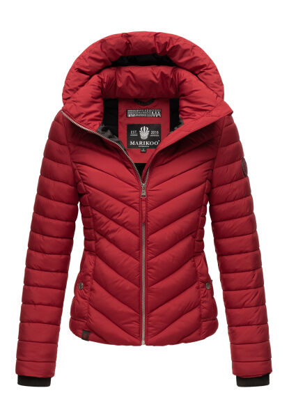 Marikoo Kagomee ladies quilted jacket Dark Red Größe L - Gr. 40