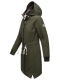 Marikoo Mount Furnica Damen Softshell Jacke Dark Olive Größe M - Gr. 38