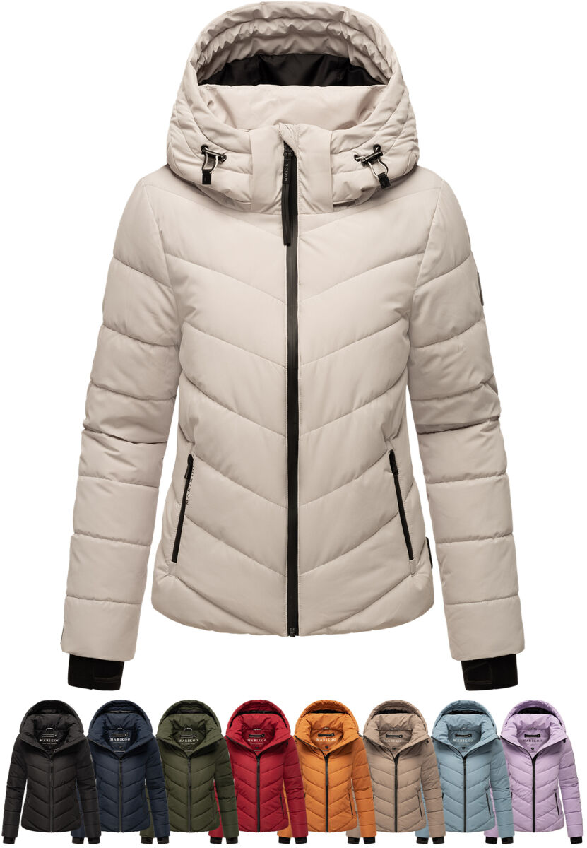 Marikoo Samuiaa modische Damen Winter Steppjacke