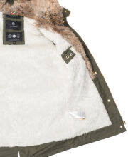 Navahoo Diamond Damen Winterjacke B648a Gruen Größe S - Gr. 36