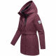 Navahoo Eishauch Damen Winterjacke Wine Größe S - Gr. 36